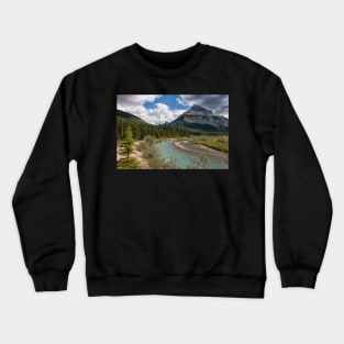 Blue Skies on the Icefields Parkway Crewneck Sweatshirt